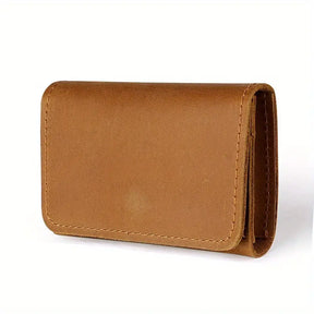 Business Style Premium Top-Grain Leather Wallet , Multi-Card Slots- W005