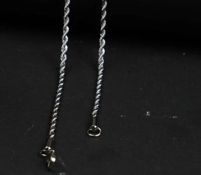 Italian Rope Chain & Bracelet Set 3mm