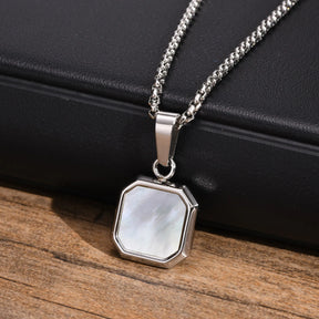 Handcrafted 925 Sterling Silver Necklace for Men – Unique Pendant with Premium Silver Chain- L003