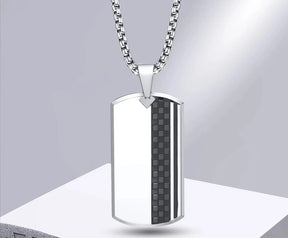 Elegant 925 Sterling Silver Necklace for Men – Vintage-Inspired Pendant -L005