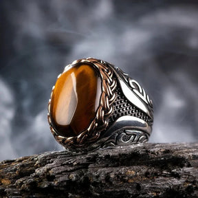 TIGER EYE TURKISH RING