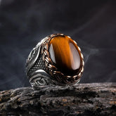 TIGER EYE TURKISH RING