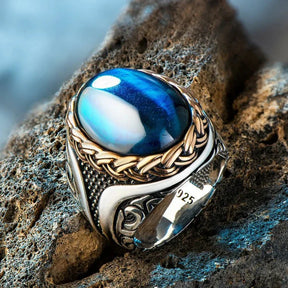 BLUE OCEAN TURKISH RING