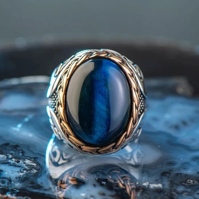 BLUE OCEAN TURKISH RING