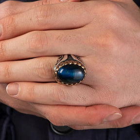 BLUE OCEAN TURKISH RING