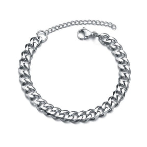 Creative Simple Hip-Hop Titanium Steel Bracelet – Stylish & Durable- BR015