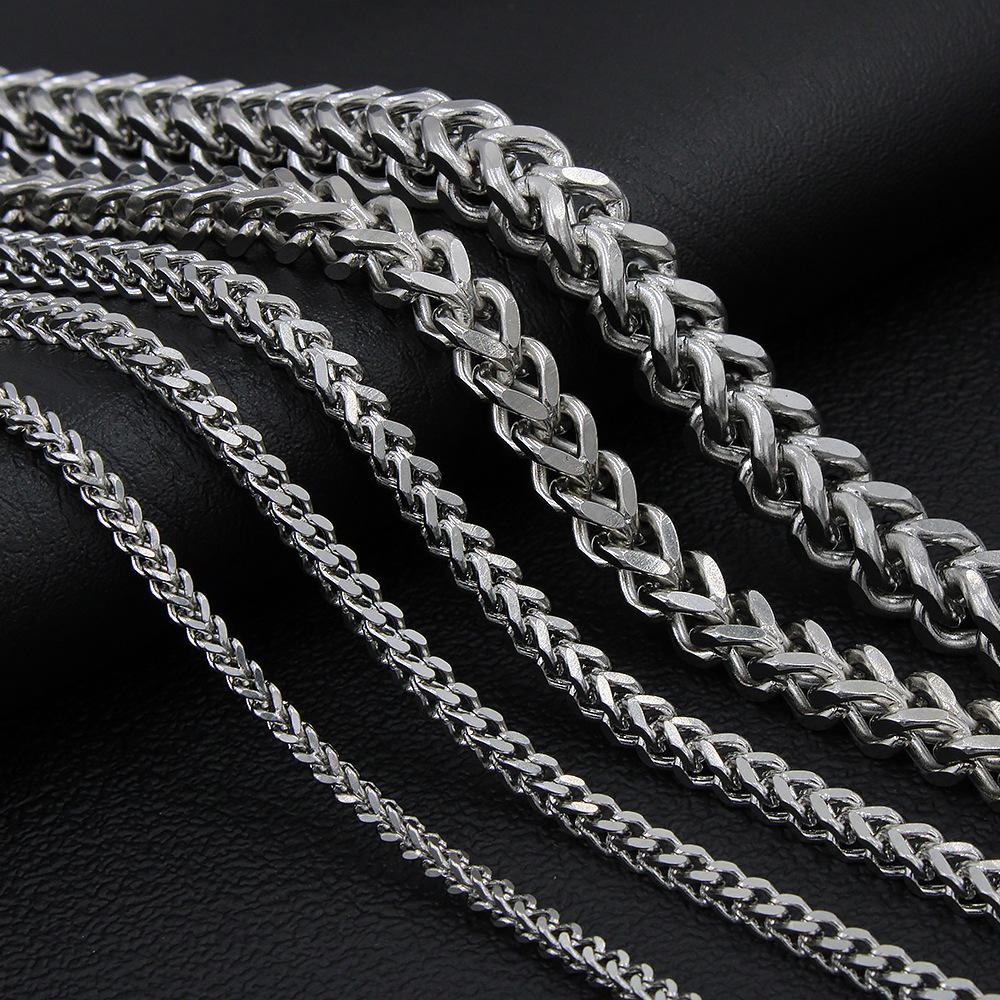 Stainless Steel Keel Link Chain Necklace – Durable & Stylish Unisex Jewelry for Men & Women- CH003